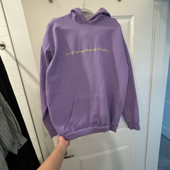 Boys Lie Light Purple Hoodie - Picture 2 of 4